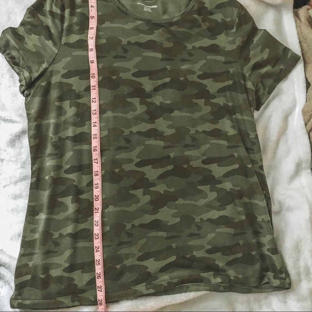 2/$10 Camo Tee Long Length T-Shirt - Picture 6 of 6